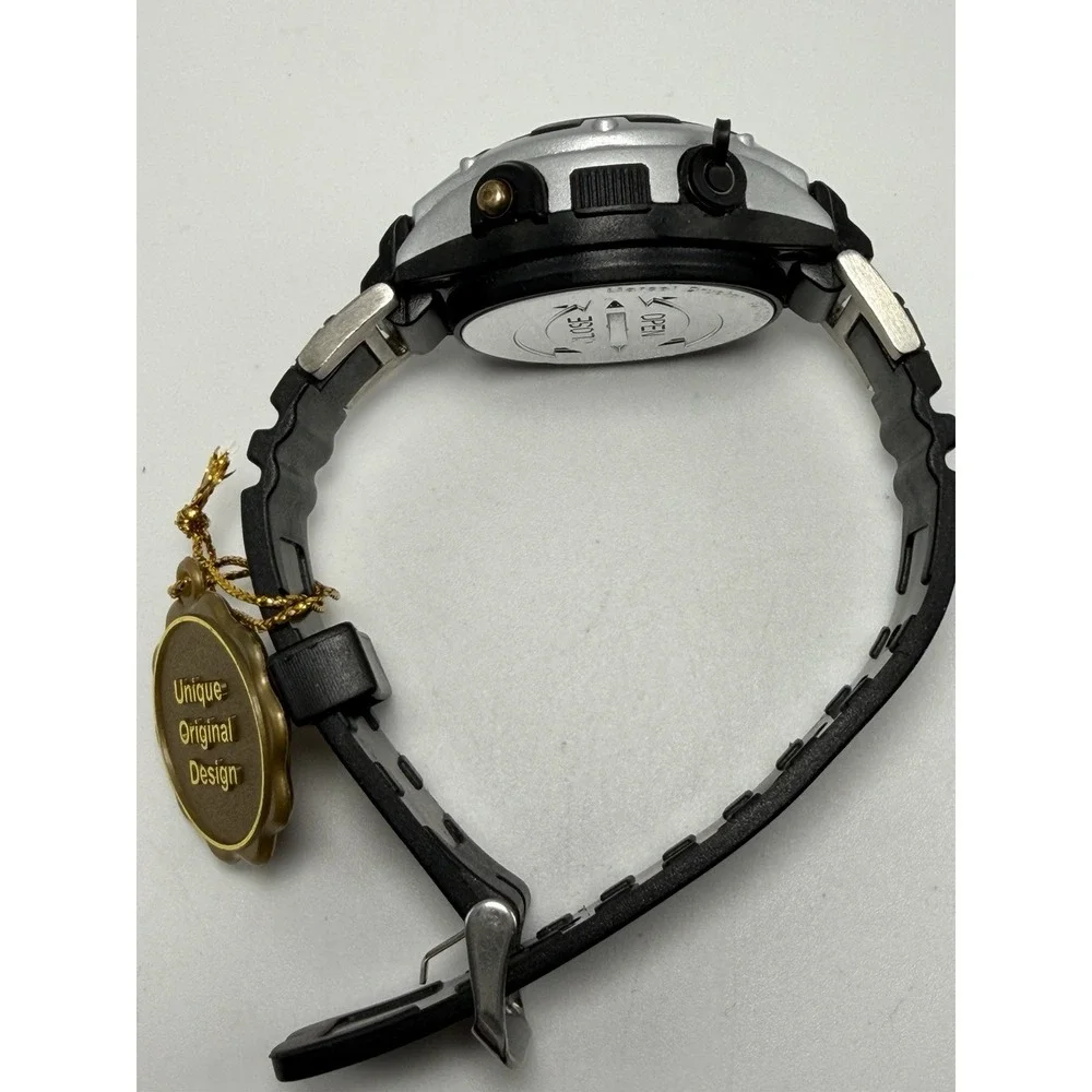 RARE Marcel Drucker FM Scan Radio‎ Watch 23-282 Auto Scan 41MM 8